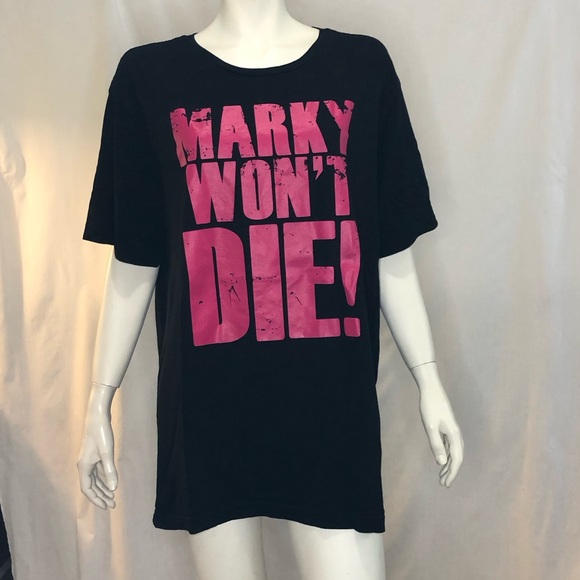 Marky won’t die black cotton Mens / unisex t shirt - Picture 5 of 5